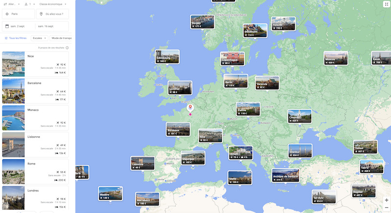 explorer google flights