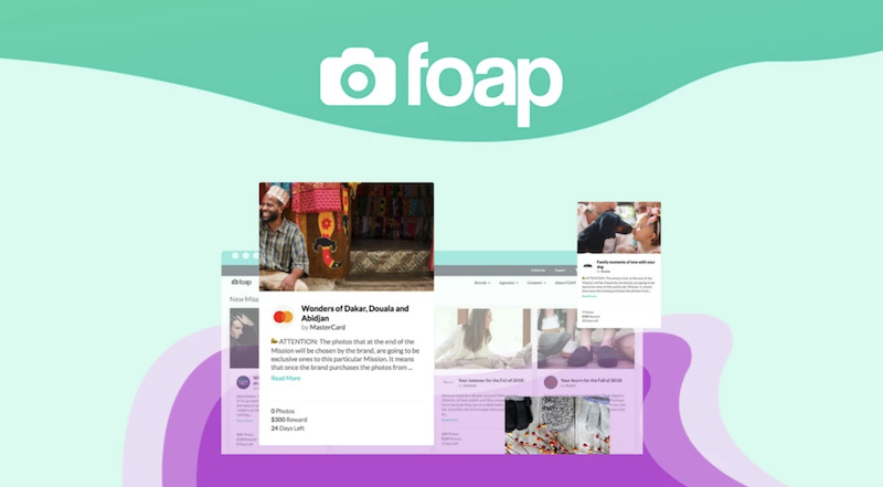 Foap : Gagner de l'argent avec vos talents de photographe